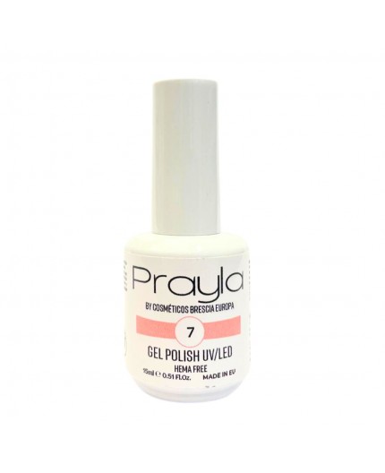 Gel polish UV/LED 7, hema free, 15 mL - Prayla