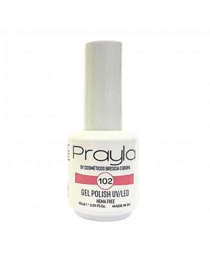 Gel polish UV/LED 102, hema free, 15 mL - Prayla