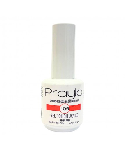 Gel polish UV/LED 105, hema free, 15 mL - Prayla