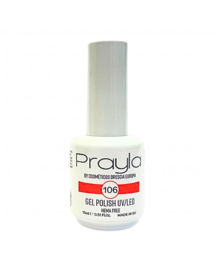 Gel polish UV/LED 106, hema free, 15 mL - Prayla